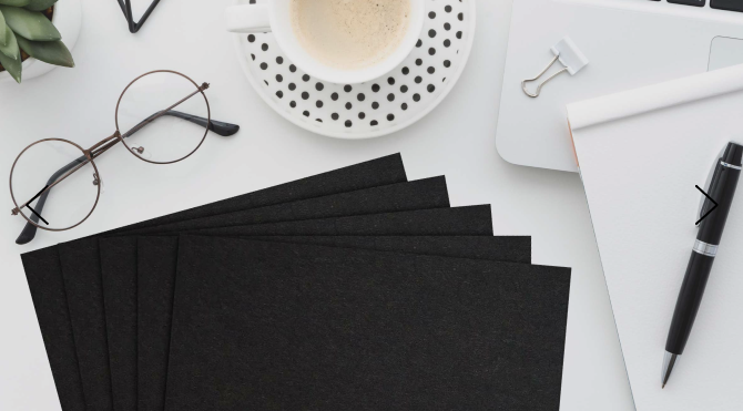 Дизайнерский  картон/Industrial Design Board, Night Sky Felt